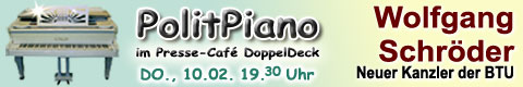 Alle Veranstaltungen im Presse-Caf&eacute; DoppelDeck...
